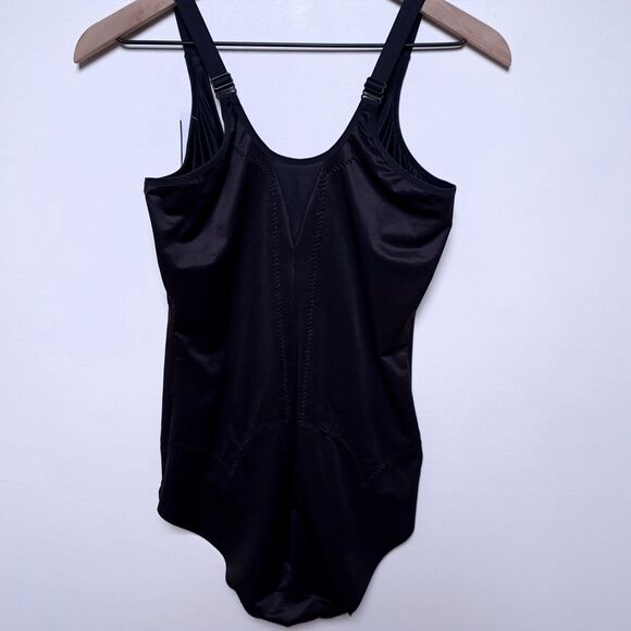 Miraclesuit Plus Size Flexible Fit Wear Your Own Bra Bodybriefer 2930 2XL Black - Picture 5 of 6